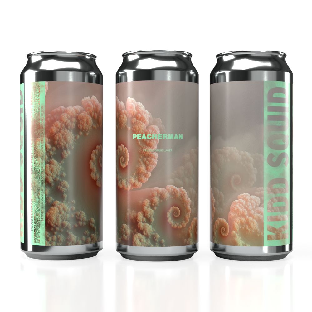 kidd squid brewing co peacherman